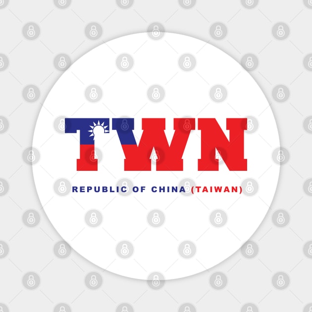 Taiwan Magnet by BAOM_OMBA